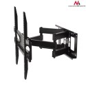 UCHWYT DO TELEWIZORA MACLEAN, UNIWERSALNY, MAx VESA 600x400, 37-80" 45KG, CZARNY, MC-723 B