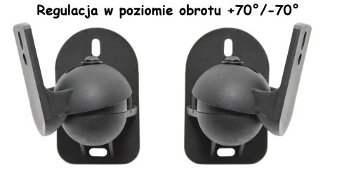 UCHWYT GŁOŚNIKOWY MACLEAN, DO KOLUMN, KOM PLET 2 SZT, 3,5KG, MC-526 UCHWYT GŁOŚNIKOWY MACLEAN, DO KOLUMN, KOM PLET 2 SZT, 3,5KG, MC-526