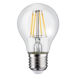 ŻARÓWKA MACLEAN, FILAMENTOWA LED E27, 4W, 230V, WW CIE PŁA BIAŁA 3000K, 470LM, RETRO EDISON OZDOBNA A60, MCE266