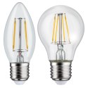 ŻARÓWKA MACLEAN, FILAMENTOWA LED E27, 4W, 230V, WW CIE PŁA BIAŁA 3000K, 470LM, RETRO EDISON OZDOBNA A60, MCE266