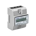 3-FAZOWY LICZNIK ENERGII ELEKTRYCZNEJ, 80A, MID, 3 MODUŁY, DIN TH-35MM