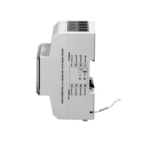 3-FAZOWY LICZNIK ENERGII ELEKTRYCZNEJ, 80A, MID, 3 MODUŁY, DIN TH-35MM 3-FAZOWY LICZNIK ENERGII ELEKTRYCZNEJ, 80A, MID, 3 MODUŁY, DIN TH-35MM