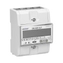 3-FAZOWY LICZNIK ENERGII ELEKTRYCZNEJ, 80A,  PORT RS-485, WIELOTARYFOWY, 3 MODUŁY, DIN TH-35MM