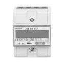 3-FAZOWY LICZNIK ENERGII ELEKTRYCZNEJ, 80A,  PORT RS-485, WIELOTARYFOWY, 3 MODUŁY, DIN TH-35MM