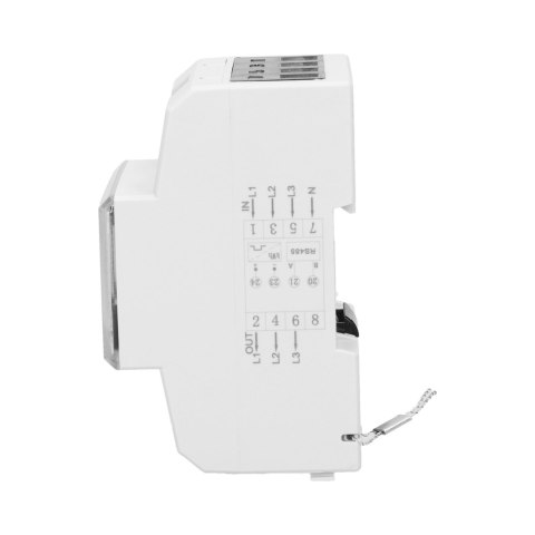 3-FAZOWY LICZNIK ENERGII ELEKTRYCZNEJ, 80A, PORT RS-485, WIELOTARYFOWY, 3 MODUŁY, DIN TH-35MM 3-FAZOWY LICZNIK ENERGII ELEKTRYCZNEJ, 80A, PORT RS-485, WIELOTARYFOWY, 3 MODUŁY, DIN TH-35MM