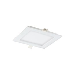 AKMAN LED 18W, O PRAWA DOWNLIGHT,  PODTYNKOWA, KWADRATOWA, 1300LM, 3000K, BIAŁA, WBUDOWANY ZASILACZ LED