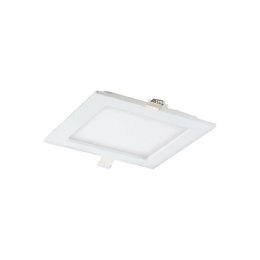 AKMAN LED 9W, O PRAWA DOWNLIGHT,  PODTYNKOWA, KWADRATOWA, 480LM, 3000K, BIAŁA, WBUDOWANY ZASILACZ LED