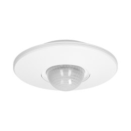 CZUJNIK RUCHU 360 ST. IP20, 2000W, 3 SENSORY, REGULACJA ZASIĘGU ?3M-20M, BIAŁY