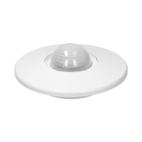 CZUJNIK RUCHU 360 ST. IP20, 2000W, 3 SENSORY, REGULACJA ZASIĘGU ?3M-20M, BIAŁY CZUJNIK RUCHU 360 ST. IP20, 2000W, 3 SENSORY, REGULACJA ZASIĘGU ?3M-20M, BIAŁY