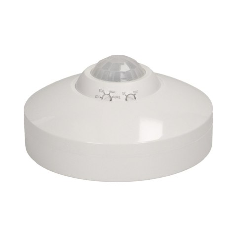CZUJNIK RUCHU 360 ST. IP20, 800W, REGULACJA POŁOŻENIA SENSORA CZUJNIK RUCHU 360 ST. IP20, 800W, REGULACJA POŁOŻENIA SENSORA