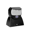 CZUJNIK RUCHU 360/180ST. 2 SENSORY, IP65, 1200W, CZARNY