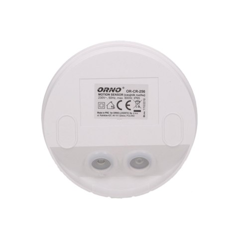 CZUJNIK RUCHU 360/180ST, IP65, 800W, BIAŁY CZUJNIK RUCHU 360/180ST, IP65, 800W, BIAŁY