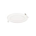EURUS LED 12W, O PRAWA DOWNLIGHT,  PODTYNKOWA, OKRĄGŁA, 780LM, 3000K, BIAŁA, WBUDOWANY ZASILACZ LED