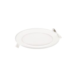 EURUS LED 12W, O PRAWA DOWNLIGHT,  PODTYNKOWA, OKRĄGŁA, 780LM, 3000K, BIAŁA, WBUDOWANY ZASILACZ LED