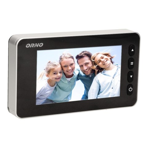 ELEKTRONICZNY WIZJER DO DRZWI 4,7" Z FUNKCJĄ NAGRYWANIA NA KARTĘ MICRO SD, CZUJNIKIEM RUCHU I MENU W 9 JĘZYKACH, BATERYJNY ELEKTRONICZNY WIZJER DO DRZWI 4,7" Z FUNKCJĄ NAGRYWANIA NA KARTĘ MICRO SD, CZUJNIKIEM RUCHU I MENU W 9 JĘZYKACH, BATERYJNY