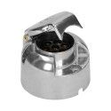 GNIAZDO PRZYCZE PY, ALUMINIOWE 7 PINÓW, 12/24V GNIAZDO PRZYCZE PY, ALUMINIOWE 7 PINÓW, 12/24V