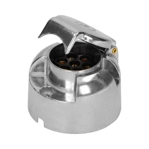 GNIAZDO PRZYCZE PY, ALUMINIOWE 7 PINÓW, 12/24V GNIAZDO PRZYCZE PY, ALUMINIOWE 7 PINÓW, 12/24V