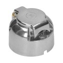 GNIAZDO PRZYCZE PY, ALUMINIOWE 7 PINÓW, 12/24V GNIAZDO PRZYCZE PY, ALUMINIOWE 7 PINÓW, 12/24V