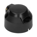 GNIAZDO  PRZYCZE PY,  PLASTIKOWE 7  PINÓW, 12/24V