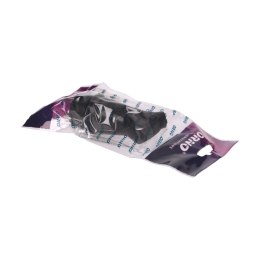 HERMETYCZNA WTYCZKA GUMOWA UNI-SCHUKO Z UCHWYTEM, IP44, CZARNA