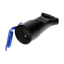 HERMETYCZNE GNIAZDO GUMOWE 2P+Z,  PROSTE, IP44, CZARNE