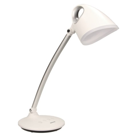 KALCYT LED 6W, LAM PKA BIURKOWA, 200LM, 4000K, WYŁĄCZNIK CZASOWY, BIAŁA KALCYT LED 6W, LAM PKA BIURKOWA, 200LM, 4000K, WYŁĄCZNIK CZASOWY, BIAŁA