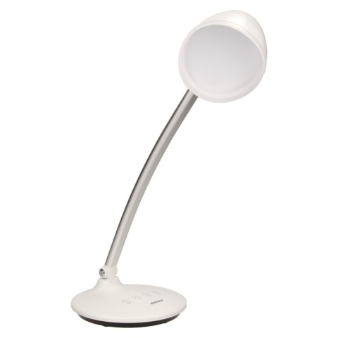 KALCYT LED 6W, LAM PKA BIURKOWA, 200LM, 4000K, WYŁĄCZNIK CZASOWY, BIAŁA KALCYT LED 6W, LAM PKA BIURKOWA, 200LM, 4000K, WYŁĄCZNIK CZASOWY, BIAŁA