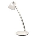 KALCYT LED 6W, LAM PKA BIURKOWA, 200LM, 4000K, WYŁĄCZNIK CZASOWY, BIAŁA