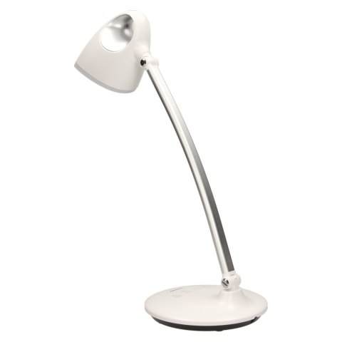KALCYT LED 6W, LAM PKA BIURKOWA, 200LM, 4000K, WYŁĄCZNIK CZASOWY, BIAŁA KALCYT LED 6W, LAM PKA BIURKOWA, 200LM, 4000K, WYŁĄCZNIK CZASOWY, BIAŁA