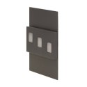 LEPUS LED 1,2W, O PRAWA SCHODOWA NATYNKOWA, 12V DC, 100LM, 3000K, GRAFIT
