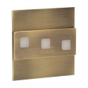 LEPUS LED 1,2W, O PRAWA SCHODOWA NATYNKOWA, 12V DC, 100LM, 3000K, MOSIĄDZ