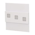 LEPUS LED 1,2W, O PRAWA SCHODOWA NATYNKOWA, 12V DC, 100LM, 6000K, BIAŁA