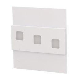 LEPUS LED 1,2W, O PRAWA SCHODOWA NATYNKOWA, 12V DC, 100LM, 6000K, BIAŁA