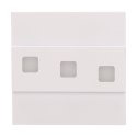 LEPUS LED 1,2W, O PRAWA SCHODOWA NATYNKOWA, 12V DC, 100LM, 6000K, BIAŁA