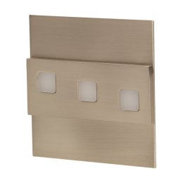 LEPUS LED 1,2W, O PRAWA SCHODOWA NATYNKOWA, 12V DC, 100LM, 6000K, SATYNA