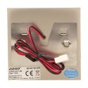 LEPUS LED 1,2W, O PRAWA SCHODOWA NATYNKOWA, 12V DC, 100LM, 6000K, SATYNA