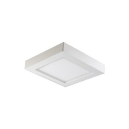 LETI LED 12W, O PRAWA DOWNLIGHT, NATYNKOWA, KWADRATOWA, 780LM, 3000K, BIAŁA, WBUDOWANY ZASILACZ LED