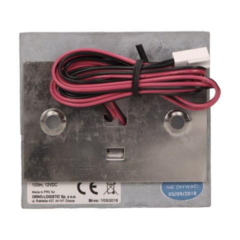 LYNX LED 1,2W, O PRAWA SCHODOWA NATYNKOWA, 12V DC, 100LM, 3000K, BIAŁA LYNX LED 1,2W, O PRAWA SCHODOWA NATYNKOWA, 12V DC, 100LM, 3000K, BIAŁA