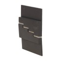 LYNX LED 1,2W, O PRAWA SCHODOWA NATYNKOWA, 12V DC, 100LM, 3000K, GRAFIT