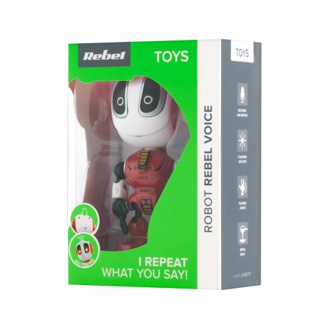 ROBOT REBEL VOICE RED ROBOT REBEL VOICE RED