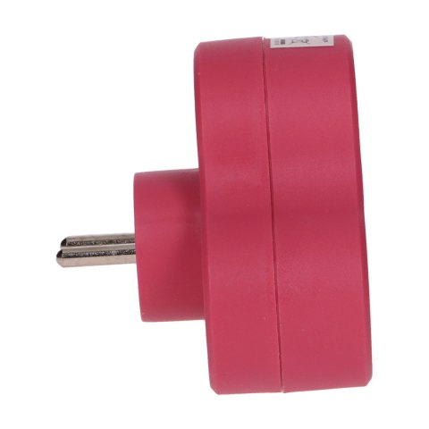 ROZGAŁĘŹNIK 3x2P+Z, RÓŻOWY ROZGAŁĘŹNIK 3x2P+Z, RÓŻOWY