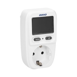 WATOMIERZ, KALKULATOR ENERGII Z WYŚWIETLACZEM LCD, WERSJA SCHUKO