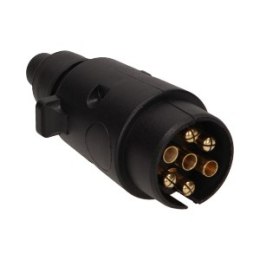 WTYCZKA  PRZYCZE PY,  PLASTIKOWA 7  PINÓW, 12/24V