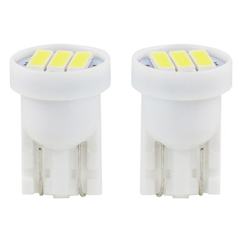 ŻARÓWKI LED STANDARD T10 W5W 3xSMD 7020 12V AMIO-01096 ŻARÓWKI LED STANDARD T10 W5W 3xSMD 7020 12V AMIO-01096