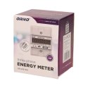 3-FAZOWY LICZNIK ENERGII ELEKTRYCZNEJ, 80A,  PORT RS-485, MID, 3 MODUŁY, DIN TH-35MM