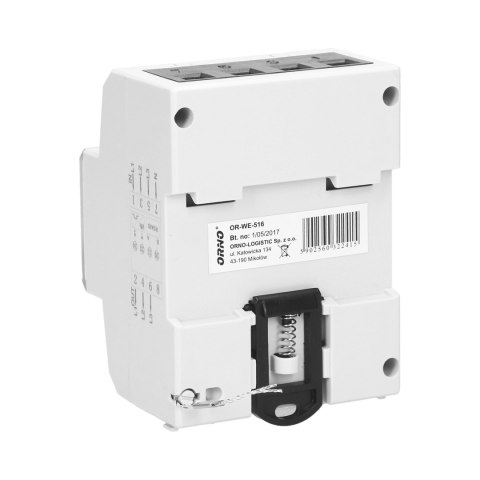 3-FAZOWY LICZNIK ENERGII ELEKTRYCZNEJ, 80A, PORT RS-485, MID, 3 MODUŁY, DIN TH-35MM 3-FAZOWY LICZNIK ENERGII ELEKTRYCZNEJ, 80A, PORT RS-485, MID, 3 MODUŁY, DIN TH-35MM