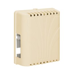 DZWONEK ELEKTROMECHANICZNY DWUTONOWY PLUS 8V, BEŻOWY