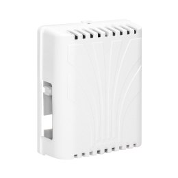 DZWONEK ELEKTROMECHANICZNY DWUTONOWY PLUS 8V, BIAŁY