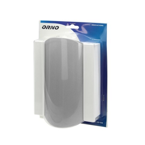 DZWONEK ELEKTROMECHANICZNY DWUTONOWY TON COLOR 230V, BIAŁO-SREBRNY DZWONEK ELEKTROMECHANICZNY DWUTONOWY TON COLOR 230V, BIAŁO-SREBRNY