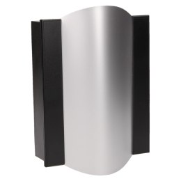 DZWONEK ELEKTROMECHANICZNY DWUTONOWY TON COLOR 8V, CZARNO-SREBRNY